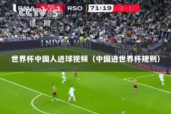 世界杯中国人进球视频（中国进世界杯规则）